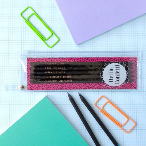 Ballet Pencil Set | Seriously On Pointe - With pencil pouch