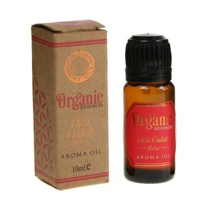 Aroma oil Organic Goodness, Desi Gulab Rose, 10ml (SONG212)