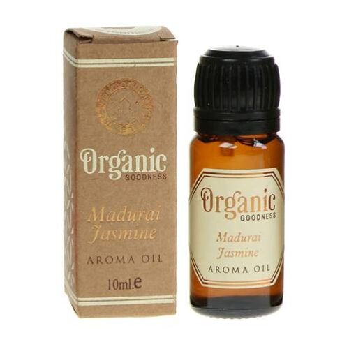 Aroma oil Organic Goodness, Madurai Jasmine, 10ml (SONG213)