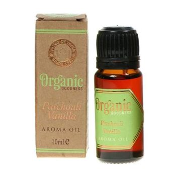 Huile aromatique Organic Goodness, Patchouli Vanille, 10 ml (SONG215) 1