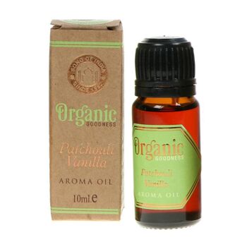 Huile aromatique Organic Goodness, Patchouli Vanille, 10 ml (SONG215) 2