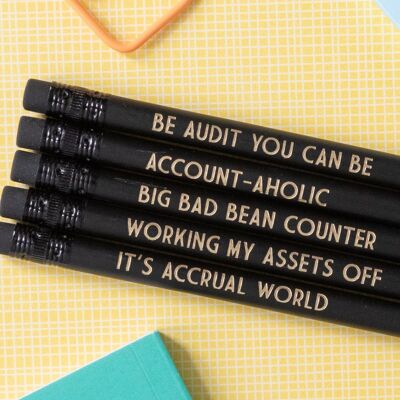 Accounting Pencils | Be Audit You Can Be