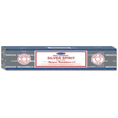 Incense Satya Nag Champa, Silver Spirit (SONG333)