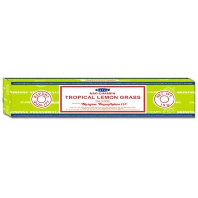 Incense Satya Nag Champa, Tropical Lemongrass (SONG336)