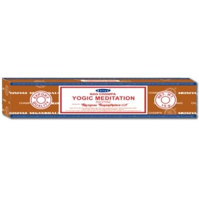 Incense Satya Nag Champa, Yogic Meditation (SONG337)