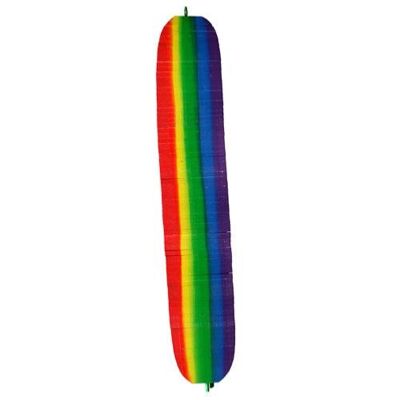 Wind spinner, wood, rainbow 40cm (SP008)