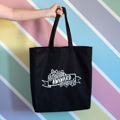 Awkward Premium Tote Bag