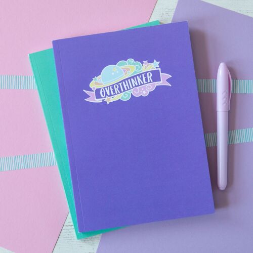 Overthinker Notebook - A5 (21 x 14.8cms