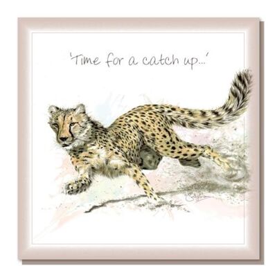 Greetings card, "Time for a catch up" (SWSEC032)
