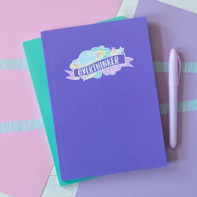 Cuaderno Overthinker - A6 (14,8 x 10,5 cms)