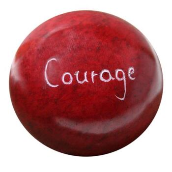 Palewa sentiment galet, rouge - Courage (TAR1868) 1