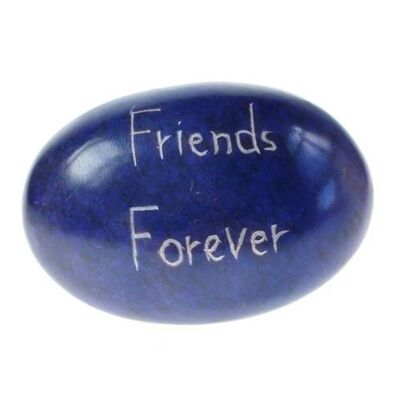 Palewa sentiment pebble, blue - Forever (TAR1872)