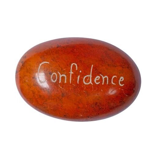 Sentiment pebble oval, Confidence, brown (TAR2121)