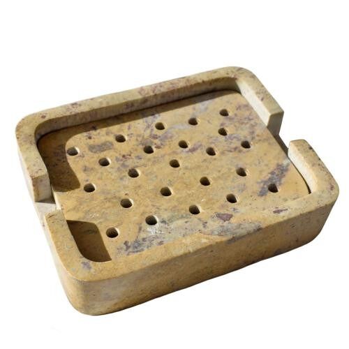 Soap dish, gorara stone, rectangular (tar2133)
