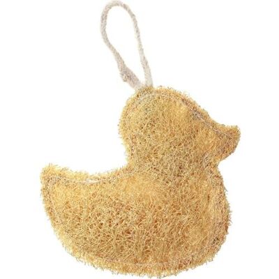 Loofah, duck shape 13x12cm (TAR2255)