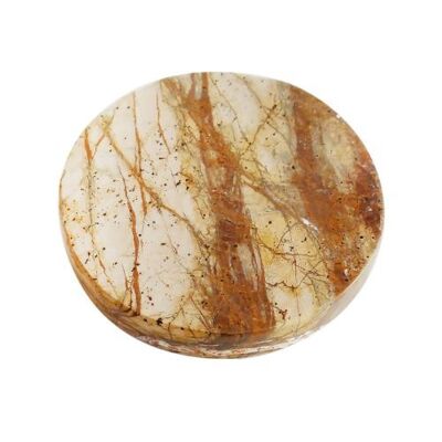 Marble coaster round, 9cm diameter (TAR2260)