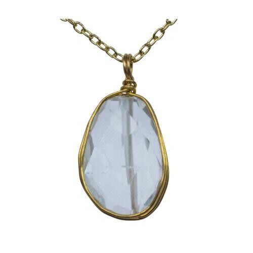 Pendant single stone crystal (TARJ2189)