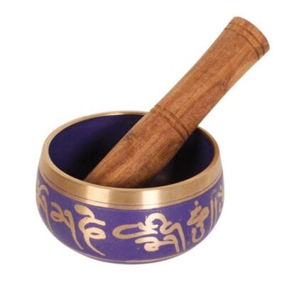 Singing bowl purple 250g (TIB15703)