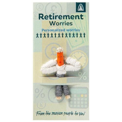 Worry doll mini, retirement worries (WD004W)