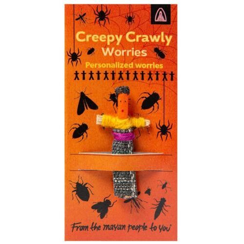 Worry doll mini, creepy crawly worries (WD004Z)