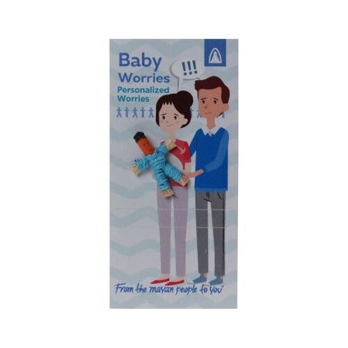 Worry doll mini, baby boy (WD004ZTB)