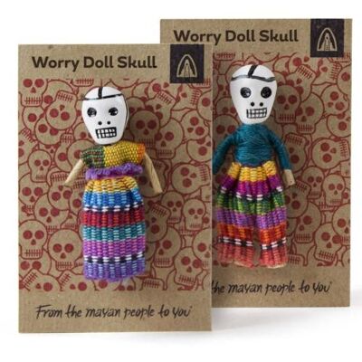 Worry doll skull (WD2008)