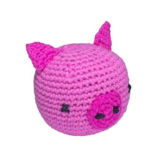 Hand crochet animal - pig (WD2802F)
