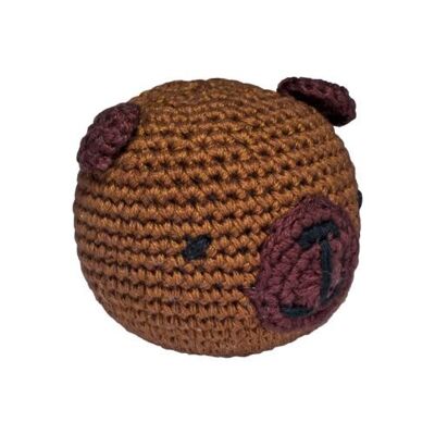 Hand crochet animal - bear (WD2802H)
