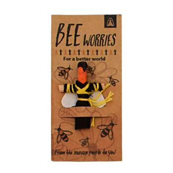 Mini poupée Worry, soucis d'abeille (WD2807B) 2