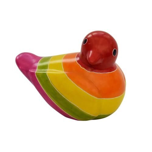 Kisii stone duck, multicoloured stripes (Z2075)