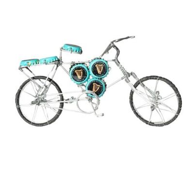 Model bike with Guinness bottle tops (Z2105)