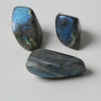 Pietra burattata in labradorite A