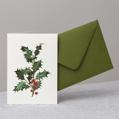 Holy Greeting Card+Envelope For Christmas