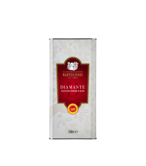 Olio Dop Umbria Diamante - 3 litri latta