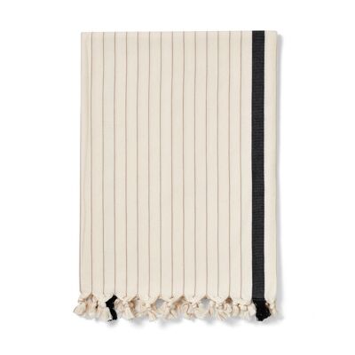 Capella - Hand Loomed Flat Weave Cotton Peshtemal Towel