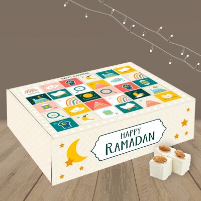 Calendrier Ramadan à se remplir "Beige"