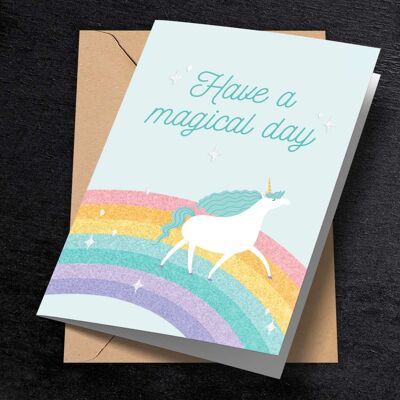 „Magical Day“ Klappkarte inkl. Umschlag