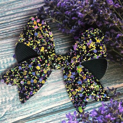 Halloween Sparkly Franchi Fancy Bow