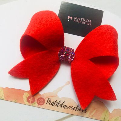Red Bow Franchi Fancy Bow