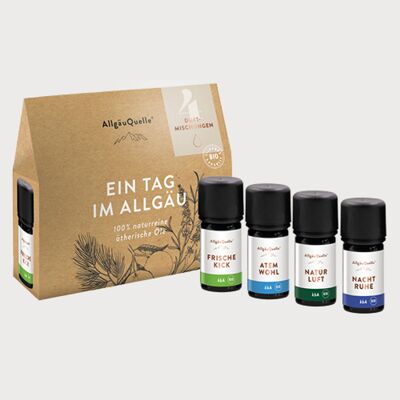 Un jour dans l'Allgäu coffret cadeau de mélanges de parfums