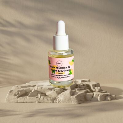 Huile nourrissante ongles & cuticules parfum mangue