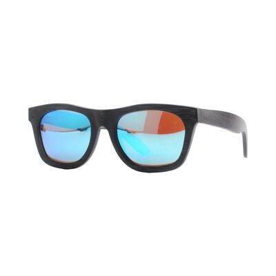 Bambus Sonnenbrille Unisex | polarisiert | UV400 | Blau