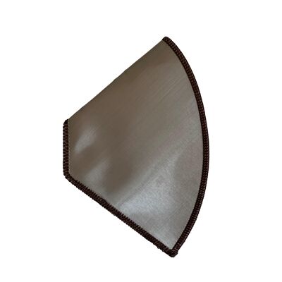 Reusable stainless steel coffee filter