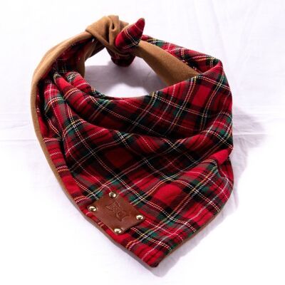 Timpa Tartan Dog Bandana Neckerchief