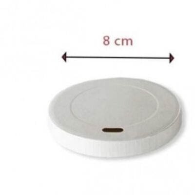 Eco-friendly cardboard lid for 8 oz tumbler