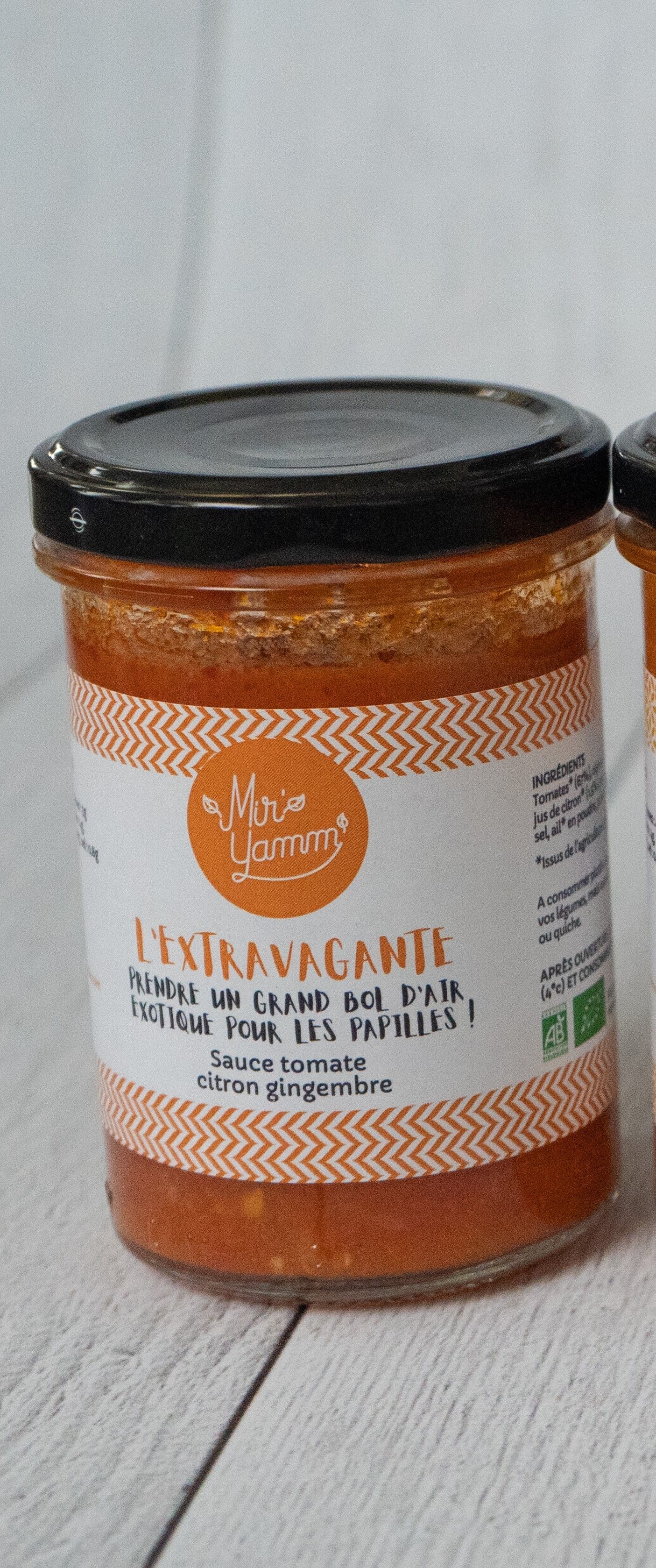 Salsa di pomodoro "la stravagante": Pomodori limone zenzero