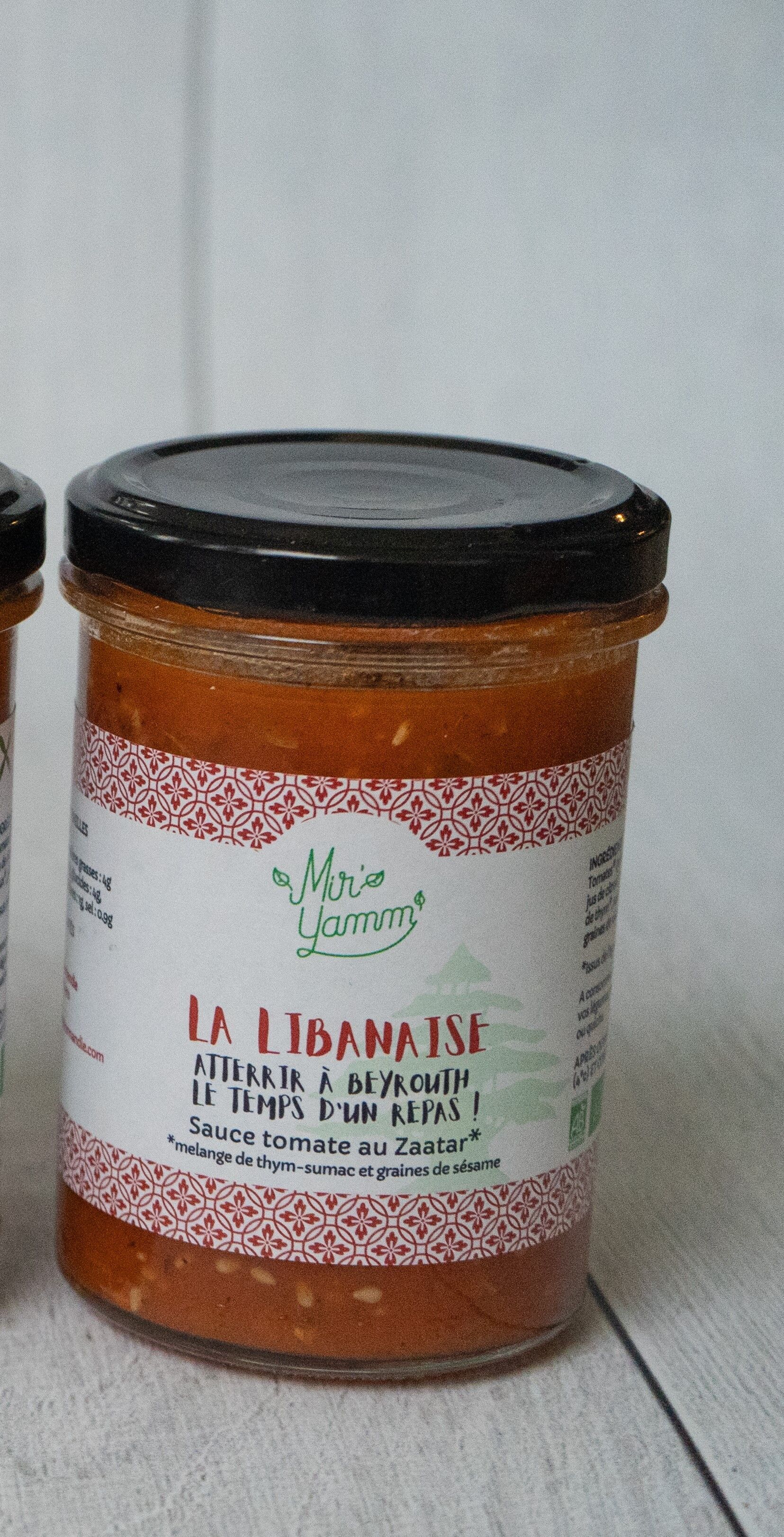 Salsa di pomodoro libanese: pomodori Zaatar