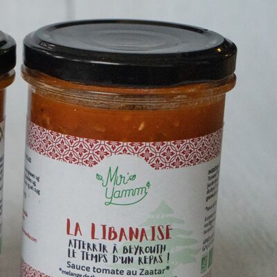 Lebanese tomato sauce: Zaatar tomatoes