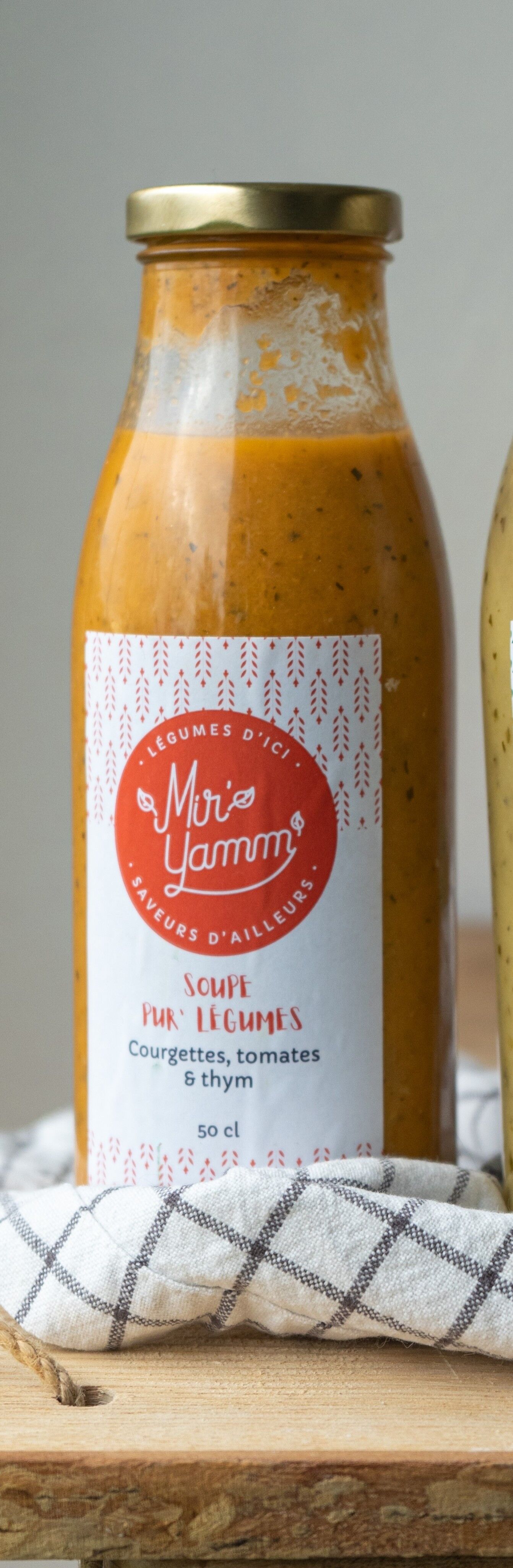 Zuppa Di Verdure Zucchine Pomodori Timo