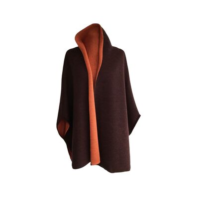 MantelCape red-brown / orange